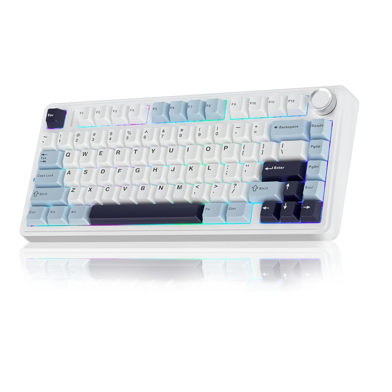Gaming Keyboard Wireless - AULA F75 Gaming Mechanical Keyboard RGB