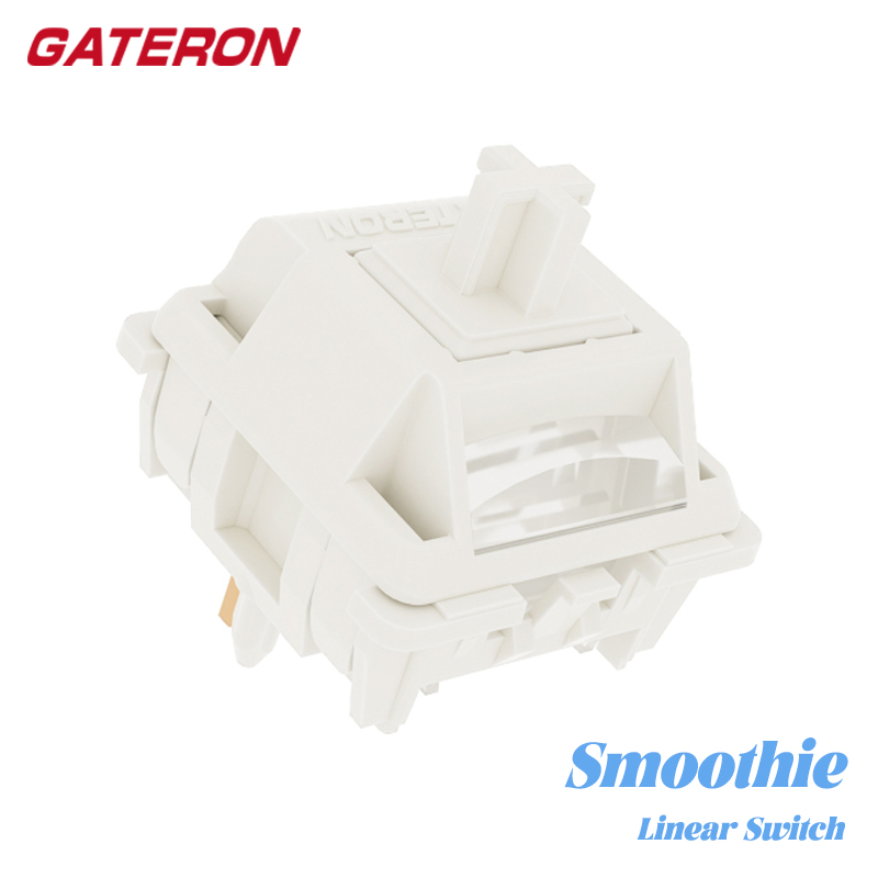 Gaming Keyboard Mechanical Wireless - Gateron Smoothie Switch Linear Milkshake Switch