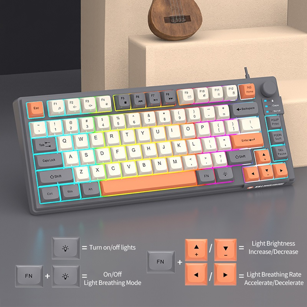 Gaming Keyboard And Mouse For Xbox - USB Mini Slim Mechanical Gaming Wired