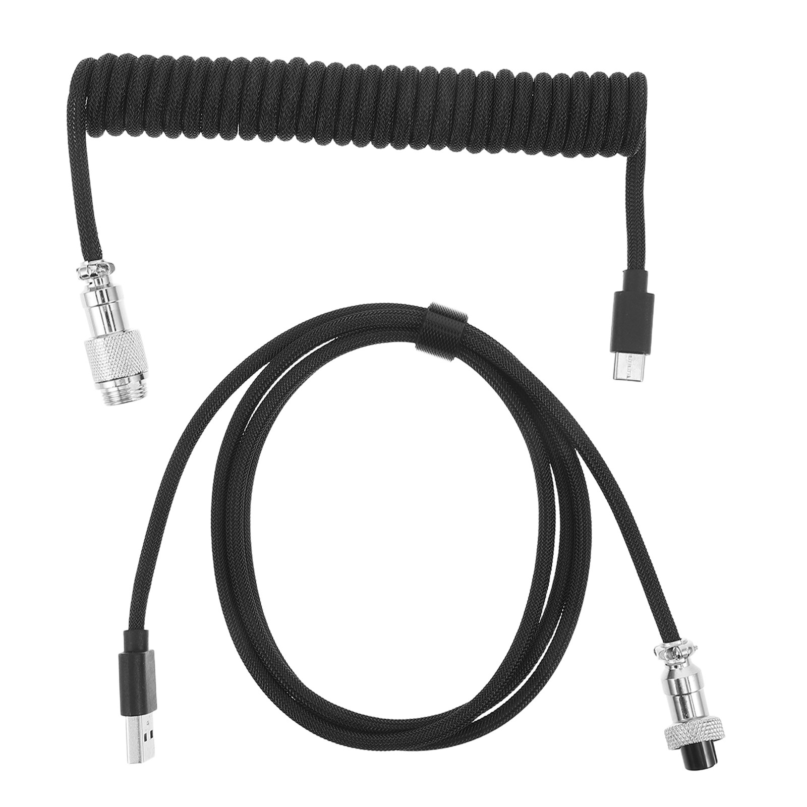 Coiled Usb Cable - Gaming Mechanical Keyboard Cable Coiled Braided