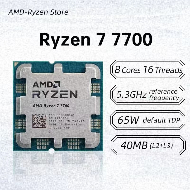 AM5 Slot Gaming Desktop CPU AM - Amd Cpu Ryzen 7 ulasan dan harga