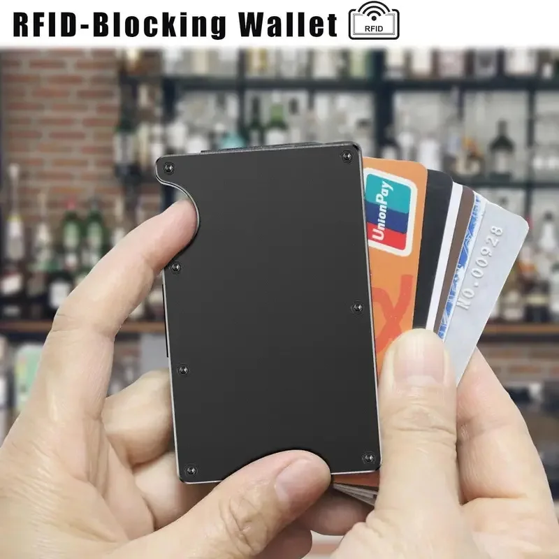 2026 New Slim RFID Protection  - Aluminum Case 65 ulasan dan harga