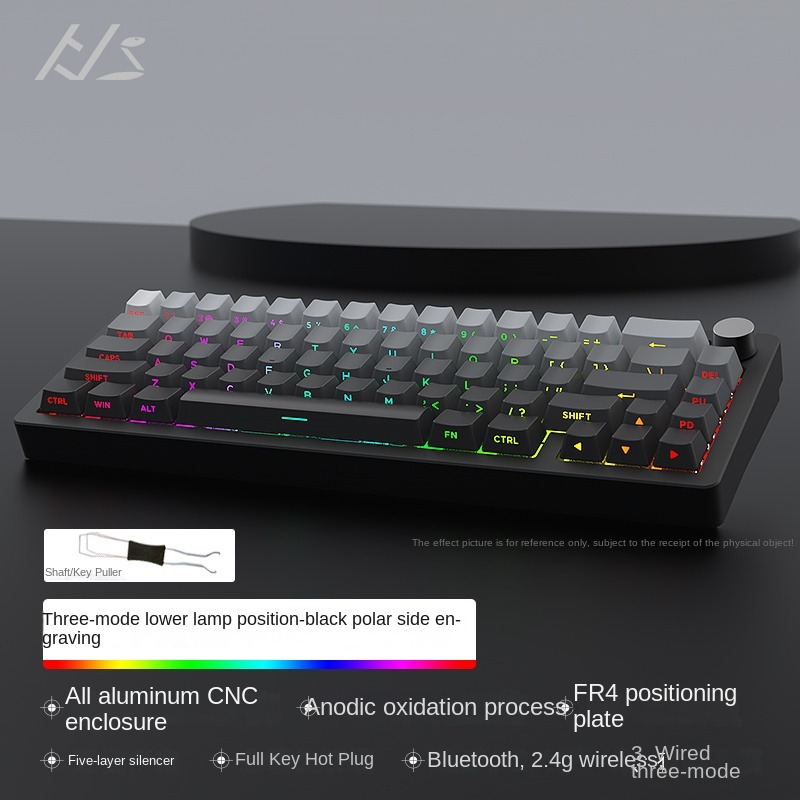 Spot Wholesale HJSDZHIAL65 the - Gaming Keyboard Half ulasan dan harga