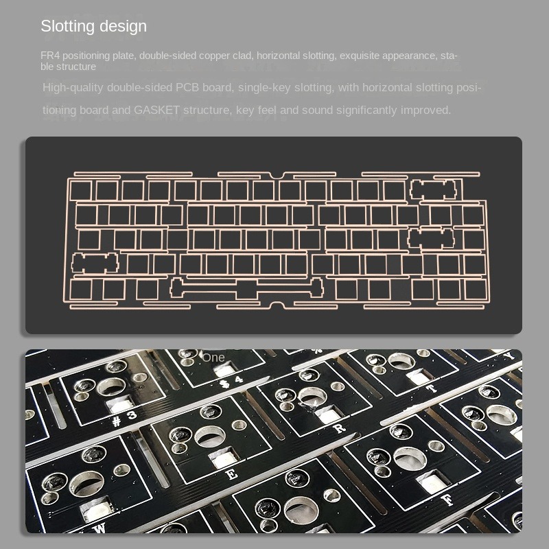 Spot Wholesale HJSDZHIAL65 the - Gaming Keyboard Half ulasan dan harga