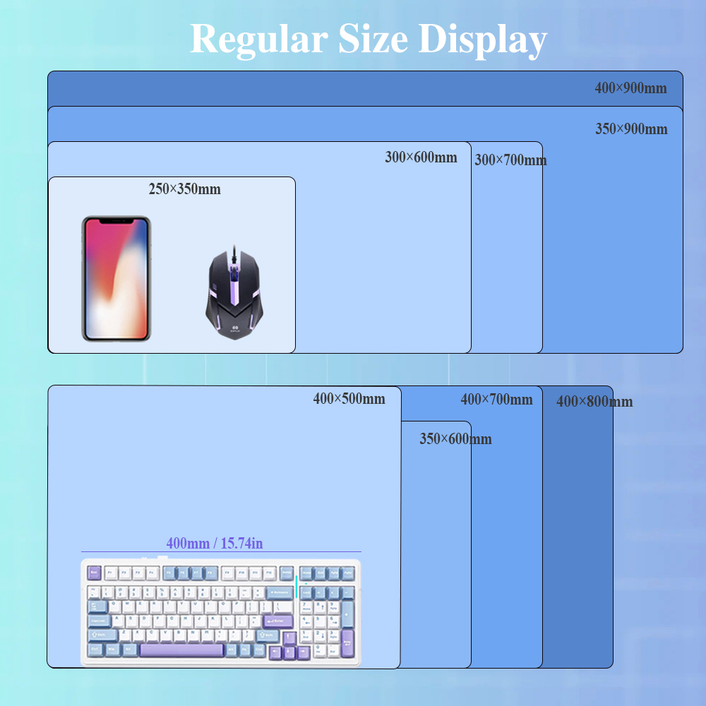 Diy Large Playmat Custom Print - Gaming Keyboard Hand ulasan dan harga