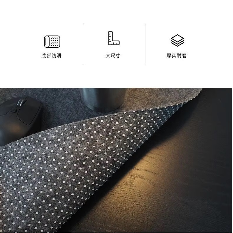80cm X 40cm Dark Gray Large Ga - Gaming Keyboard Mouse ulasan dan harga