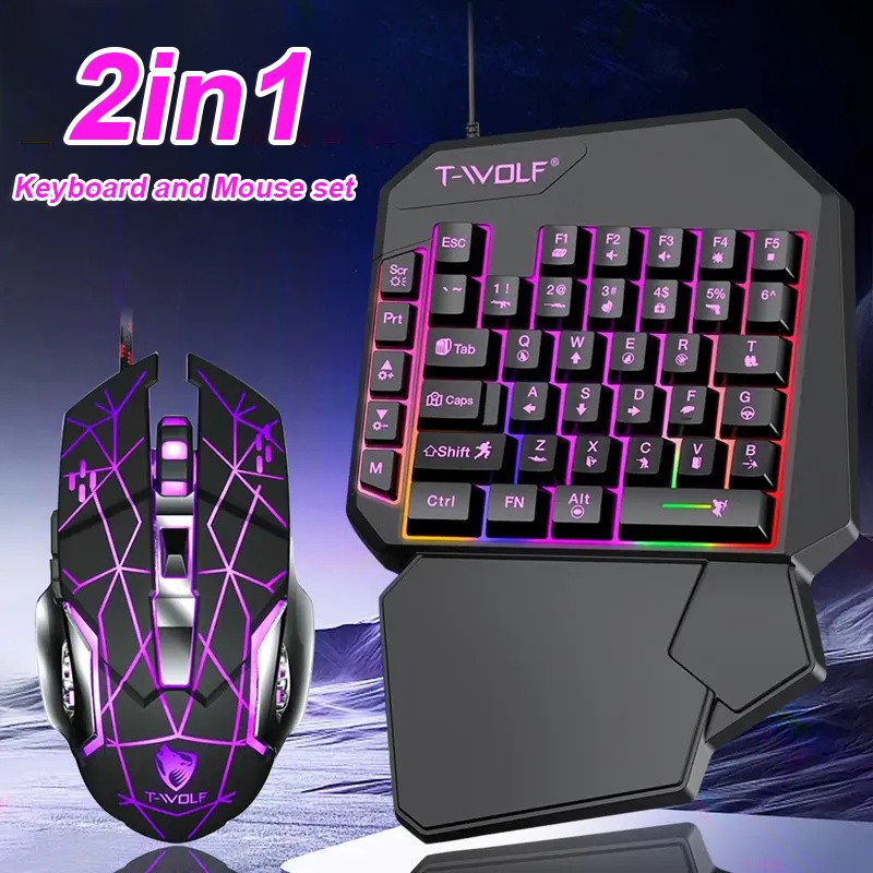 FocusOnPC TF900 2-in-1 Mobile  - Gaming Keyboard Half ulasan dan harga