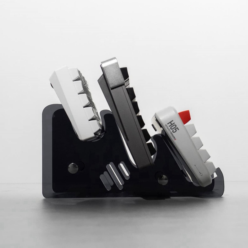 Keyboard Stands 3-Tier Mechani - Keyboard Gaming Black ulasan dan harga
