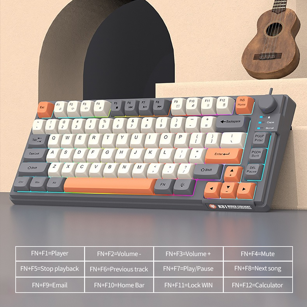 USB Mini Slim Mechanical Gamin - Gaming Keyboard And Mouse For Xbox ulasan dan harga