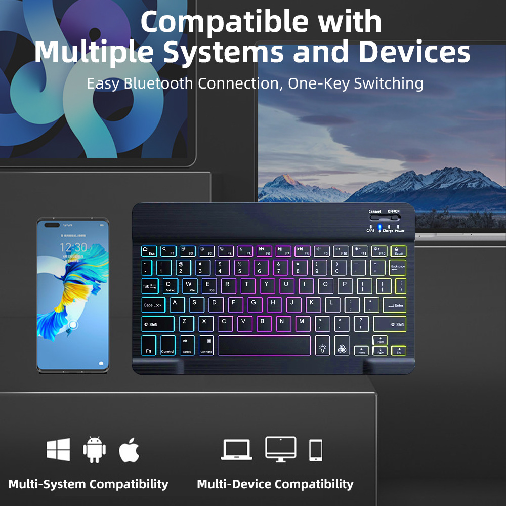 2026 Backlight Bluetooth Keybo - Gaming Keyboard Mechanical Wireless ulasan dan harga