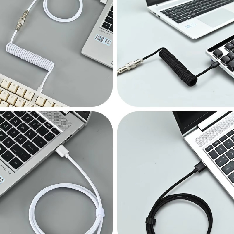 Coiled USB-C Cable with Magnet - Coiled Usb Cable ulasan dan harga