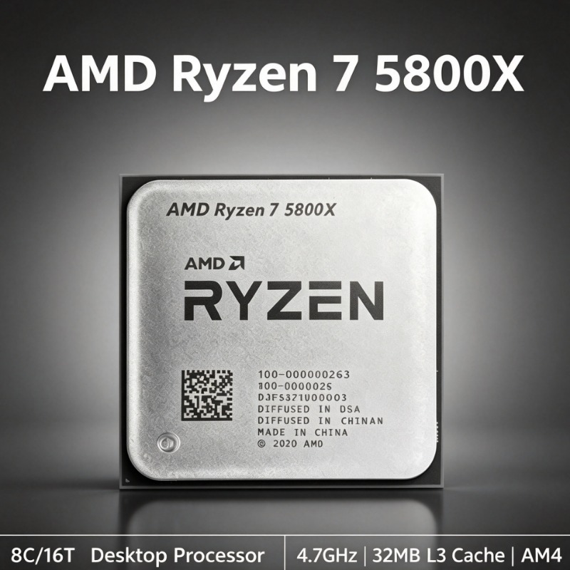 AMD Ryzen 7 5800X For AM4 Seri - Amd Cpu Ryzen 7 ulasan dan harga