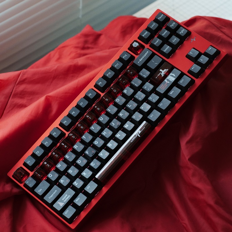Soviet Black Theme Keycaps Set - Keyboard Gaming Black ulasan dan harga